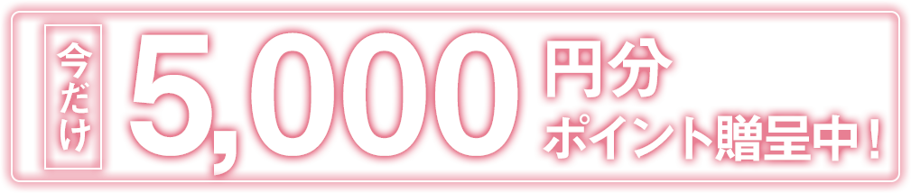 ポイント贈呈中